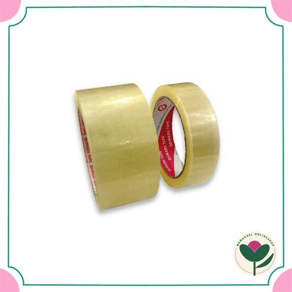 

Lakban Daimaru OPP tape transparan ukuran 48 mm 90 yard solatip isolasi packing besar 2 inch MK1932