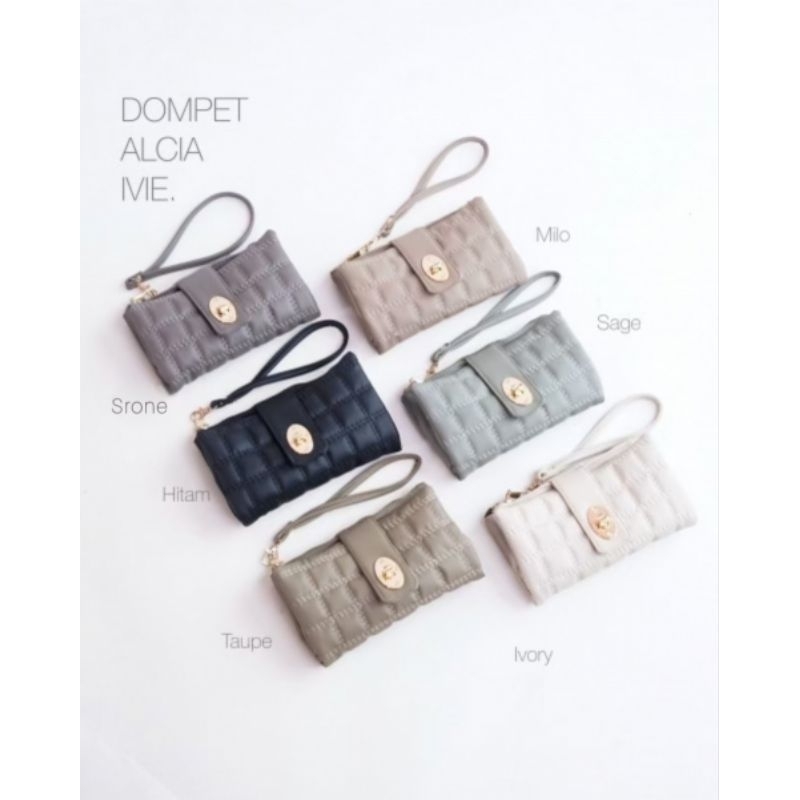 DOMPET ALCIA IVIE DOMPET WANITA DOMPET PANJANG DOMPET LUCU