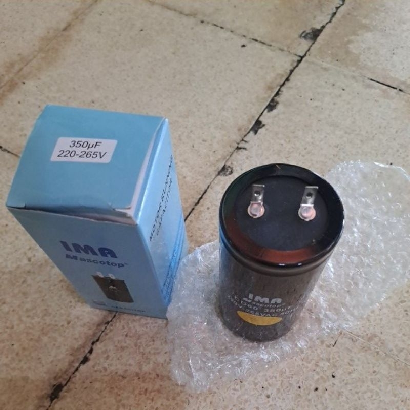 kapasitor ima 350uf 220-265V ori