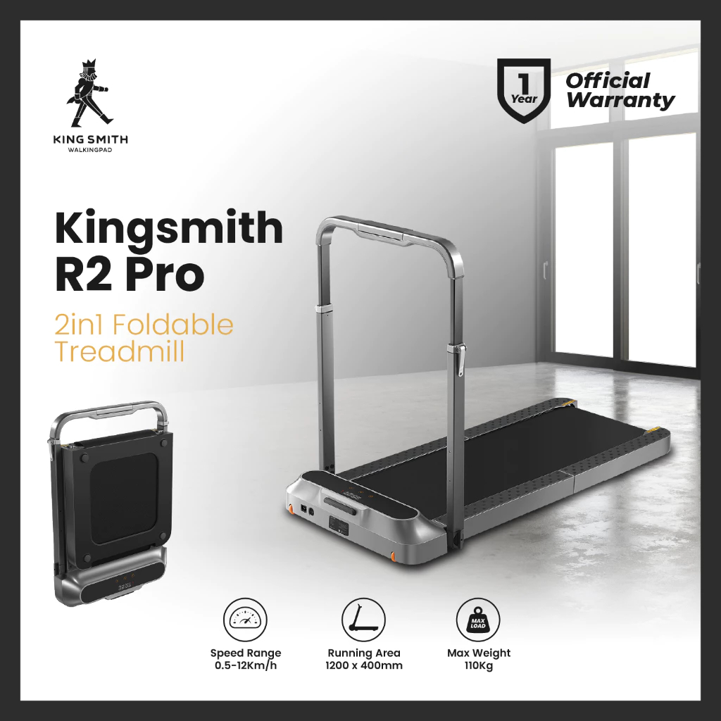 KINGSMITH R2 Pro Treadmill Foldable 2in1