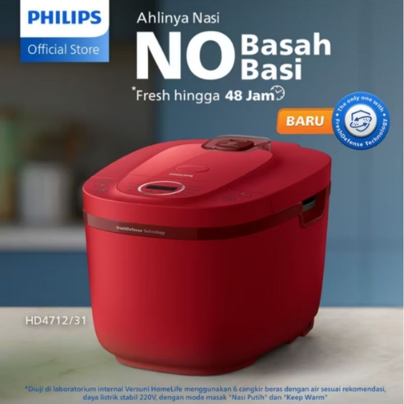MAGIC COM PHILIPS DIGITAL HD 4712 | KAPASITAS 1.8 LITER