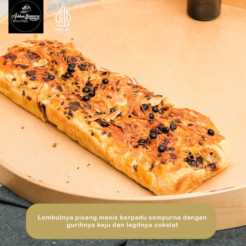 

Ssl09 Banana Strudel Coklat Keju Arkhan Bakery
