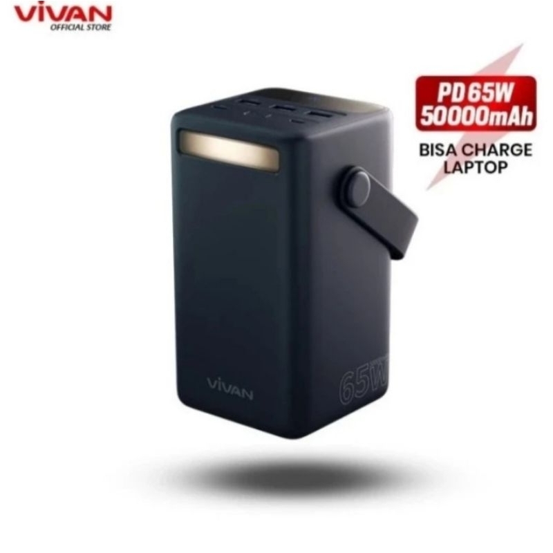 VIVAN VPB-B50 POWERBANK 50000MAH SUPER CHARGE 65W SUPPORT NOTEBOOK