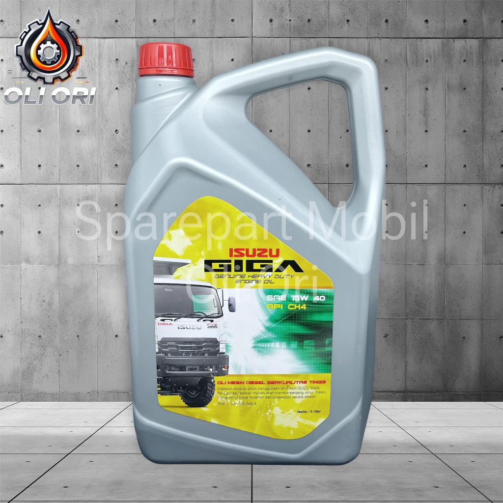 Oli Mesin Diesel ISUZU GIGA 15W-40 5Liter Original