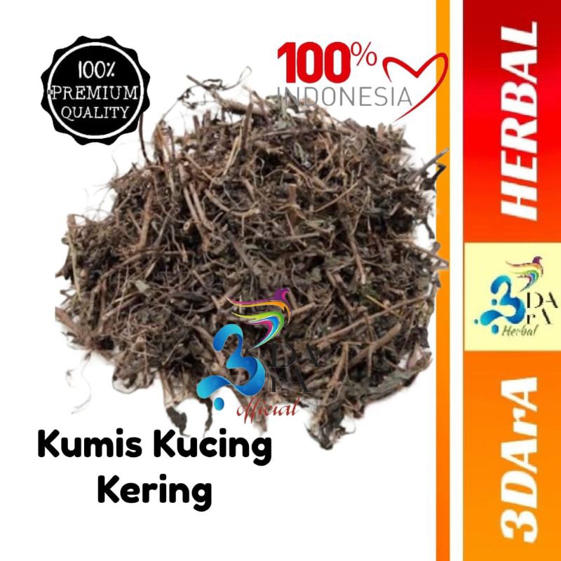 

Daun Kumis Kucing Kering Premium