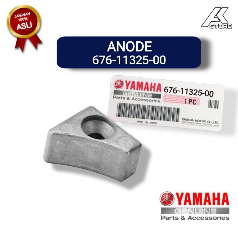 ANODE 676-11325-00 | anode mesin tempel Yamaha 40PK kotak Kapsul