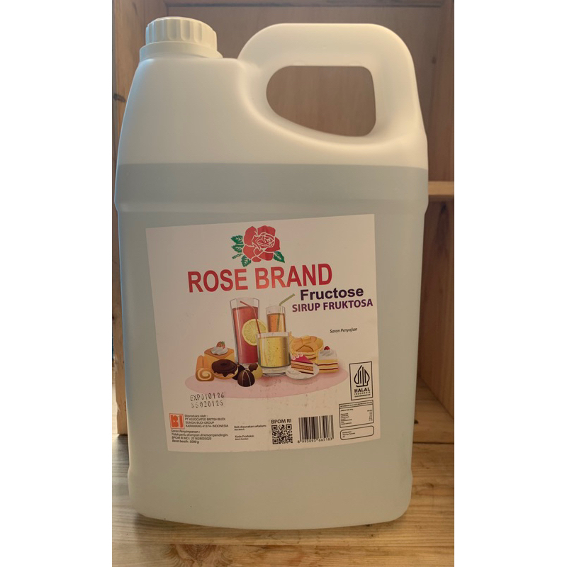 

Gula Cair/Sirup Fruktosa Rose Brand 5 kg