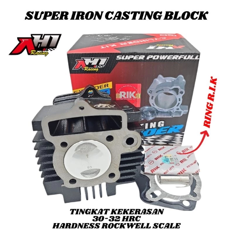 BORING BLOK SEHER BORE UP GRAND SUPRA X ASTREA WIN LEGENDA PRIMA STAR 53 MM