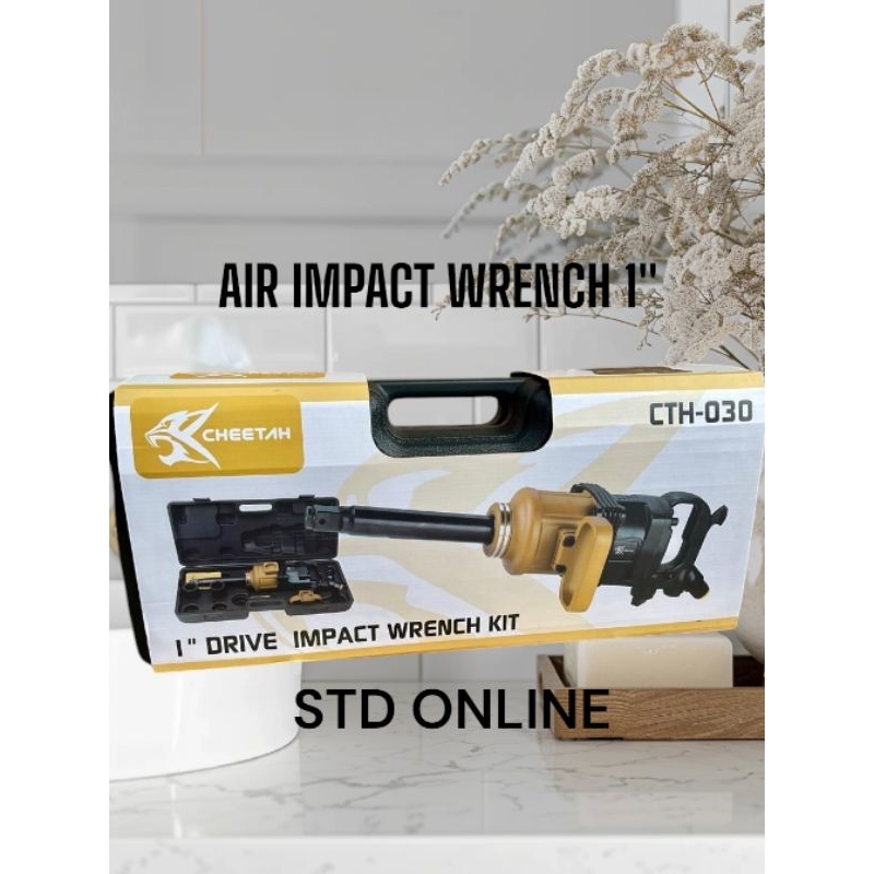 Air impact wrench 1" CHETAAH / Alat impek buka baut roda Mobil Truck besar