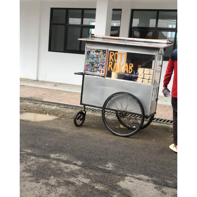 Gerobak jualan Gerobak roti bakar