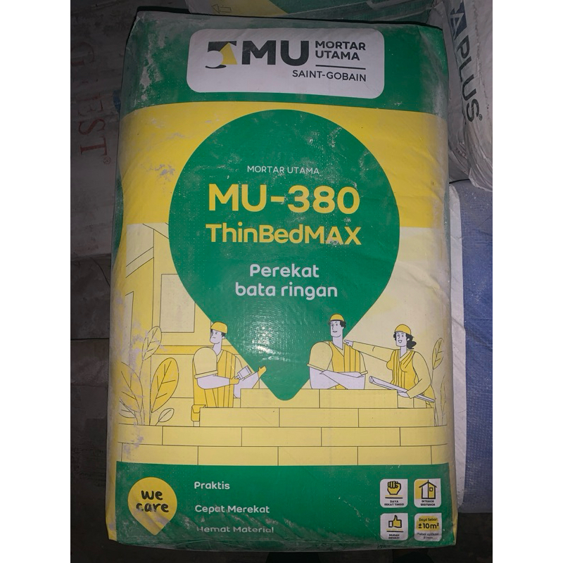 Semen perekat mu Perekat herbel / bata ringan murah berkualitas semen perekat murah