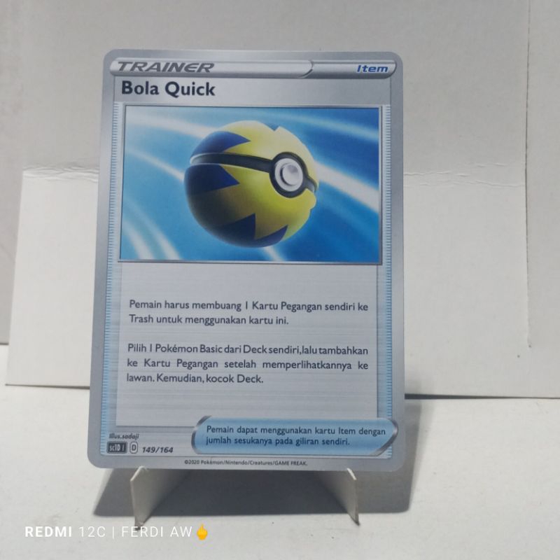 pokemon tcg sc1d bola quick
