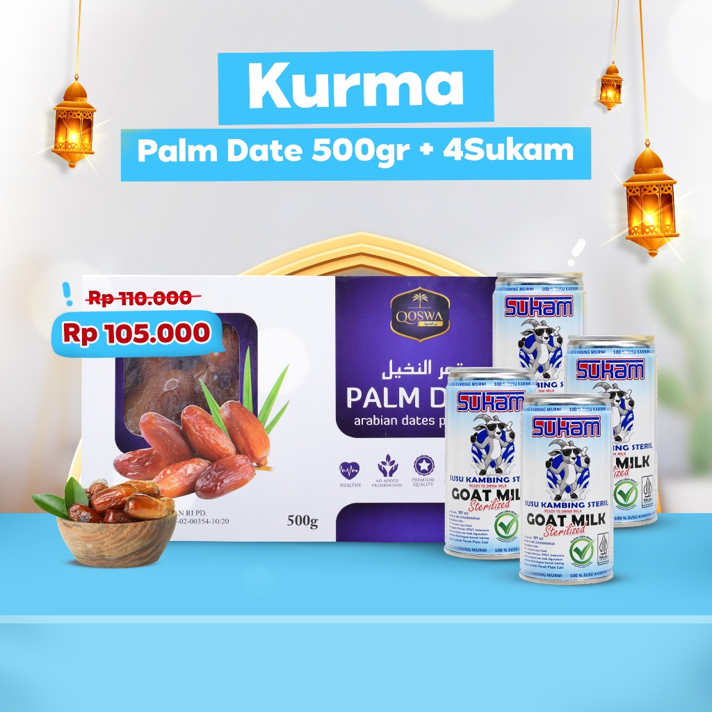 

Kurma Palm Date 500gr + 4Sukam