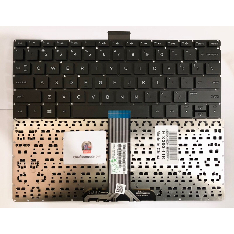 Keyboard HP X360-11K HP PAVILION X360-11 HP X360 11-AB103TU 11-K 11-K000 BLACK