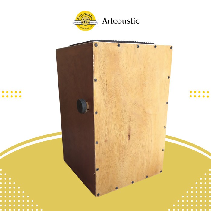 Kajon Duduk Besar Elektrik Cajon Solid Artcoustic Drumbox Snare Kahon Snare Drum Perkusi