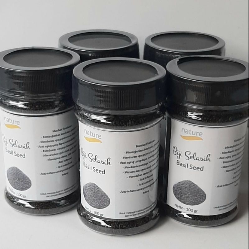 

Basil seed biji selasih 100gr