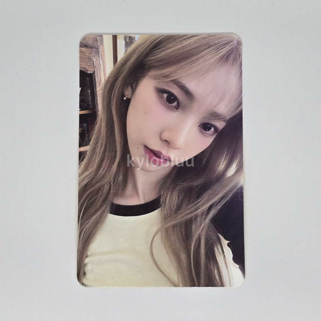 [READY] PHOTOCARD PC OFFICIAL AESPA KARINA ALBUM MY WORLD MW SPICY ZINE WTMW WELCOME TO MY WORLD BLO