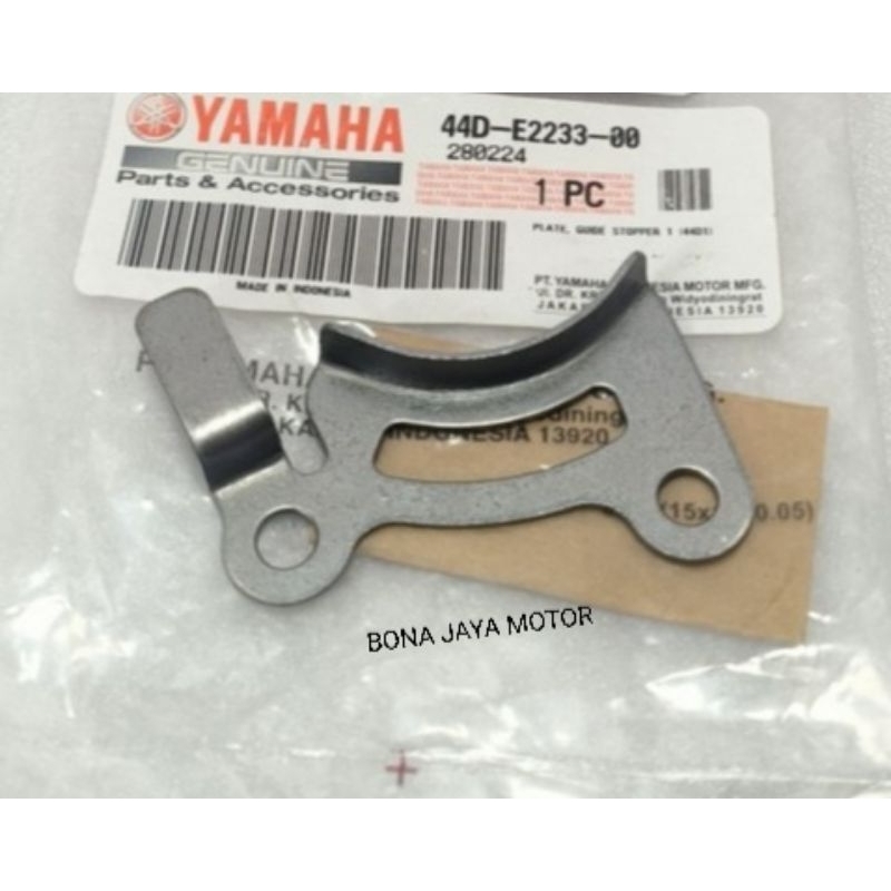 PLAT LIDAH TENSIONER XEON,GT 125,XEON RC,MIO M3,MIO J, X RIDE  ASLI YAMAHA 44D-E2233-00