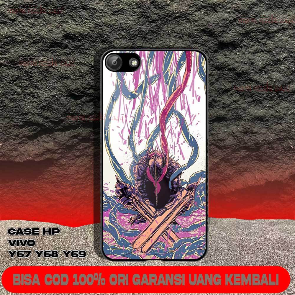 Softcase Vivo Y69 / Y68 / Y67 / Y66 / Case Vivo Y69 Motif Chainsawman Casing  Hp Vivo Y66 Casing Hp 