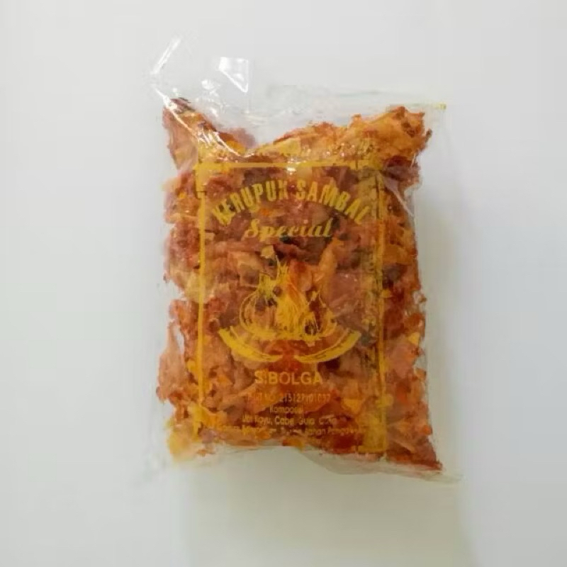 

KERIPIK SAMBAL TERI SIBOLGA CAP BAWANG 40gr SNACK CEMILAN READY STOCK