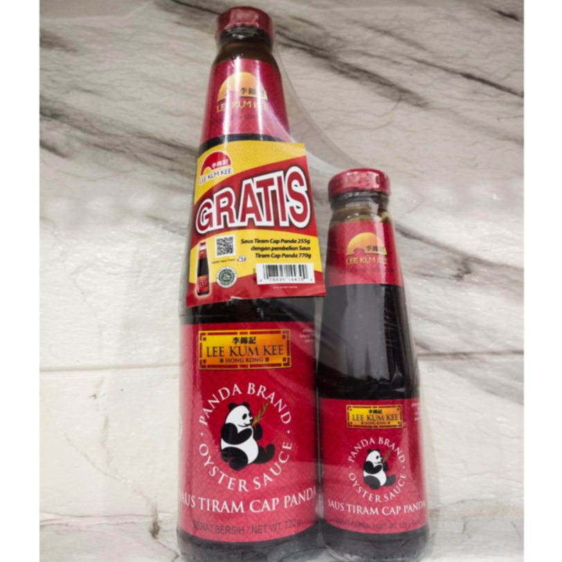 

Saus tiram Leekumkee 770 bonus ukuran 255ml exp 11.2027
