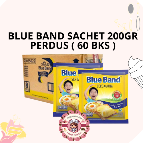 

Blue Band Sachet 200gr per dus ( 60 pcs )