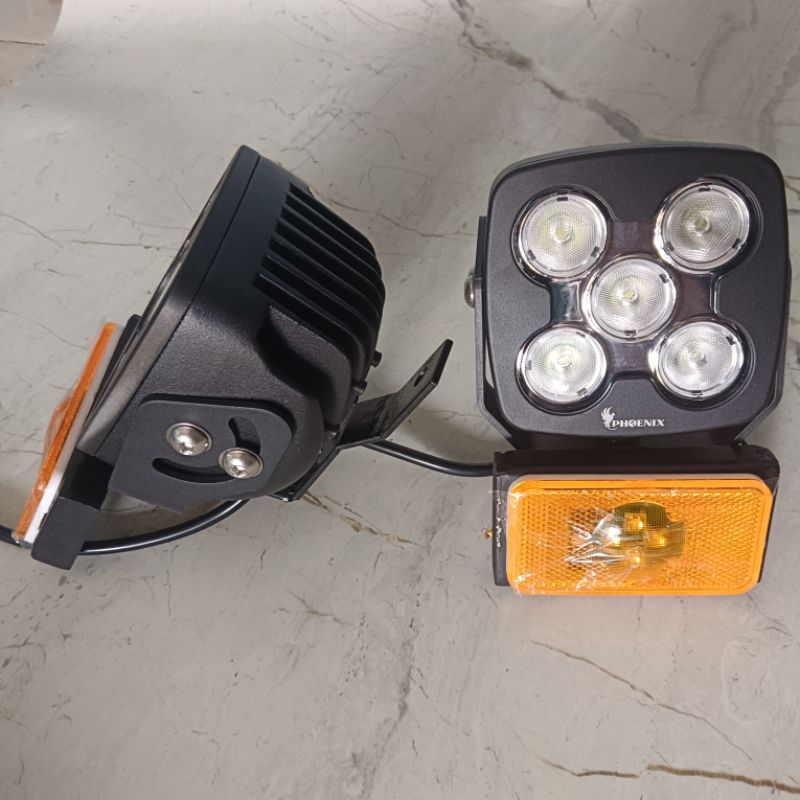 Lampu Tembak Sorot Mata 5 Siap Pasang Spion Canter