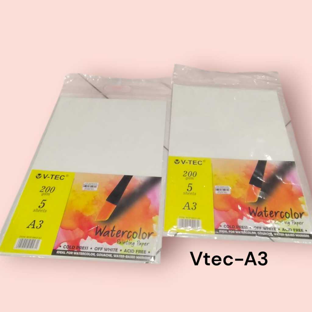 

V-TEC Watercolor Painting Paper A3/WCP-20012