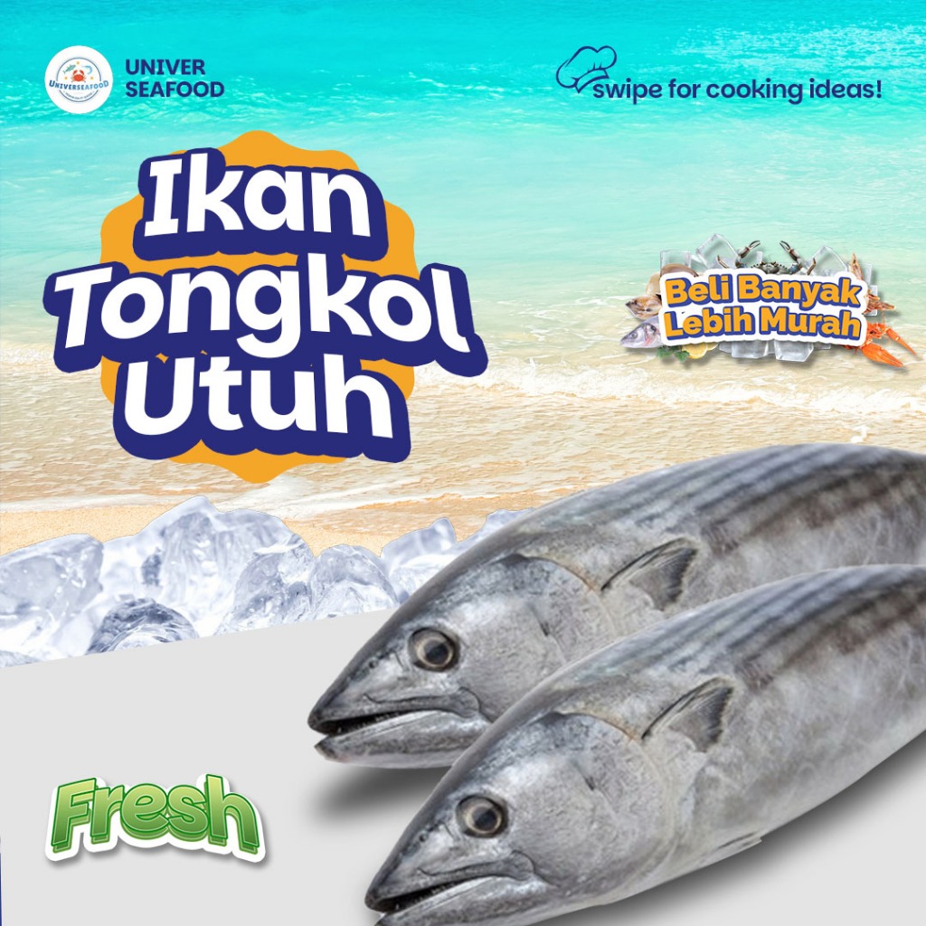 

Ikan Tongkol Utuh Fresh 1 Kg