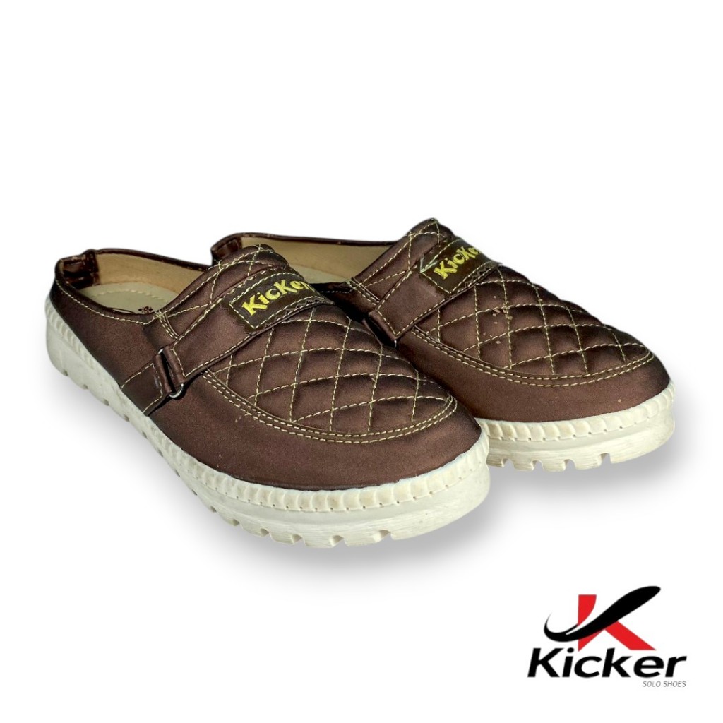 Sandal Selop Wanita Terbaru Sandal Slop Ibu-ibu Karet Elegan Empuk Ringan - Jesicca