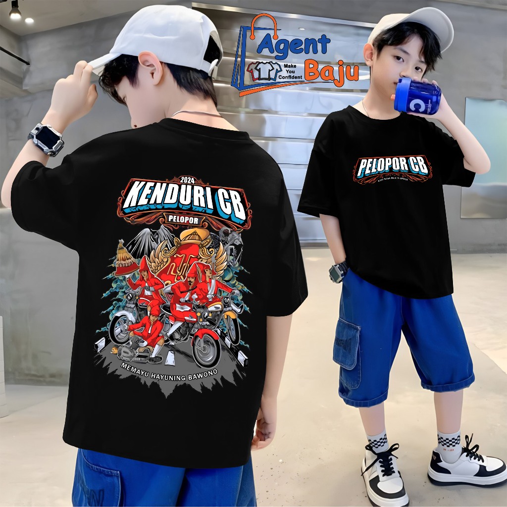 Kaos Anak mediacb - Kaos Kenduri CB 2024
