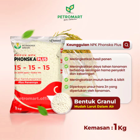 

NPK Phonska Plus | Repack 1 Kg | Meningkatkan Mutu dan Kwalitas Hasil Panen