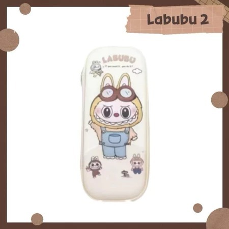 

PENSIL CASE EMBOS OVAL LABUBU PC-7909