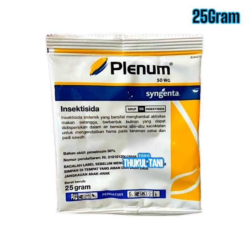 Insektisida Plenum 25Gram 50WG Racun Kontak Sistemik Pembasmi Hama Wereng Obat Tanaman Padi Ampuh