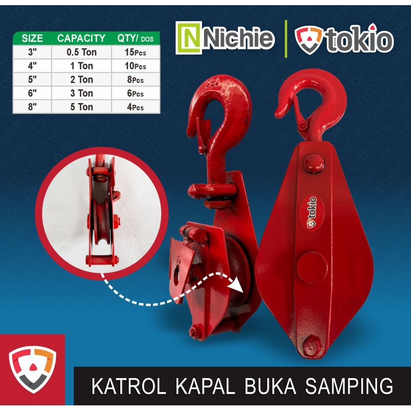 KATROL KAPAL ENGKEL BUKA SAMPING 0.5 TON 1 TON 2 TON 3 TON 5 TON KEREKAN KAPAL MERK TOKIO