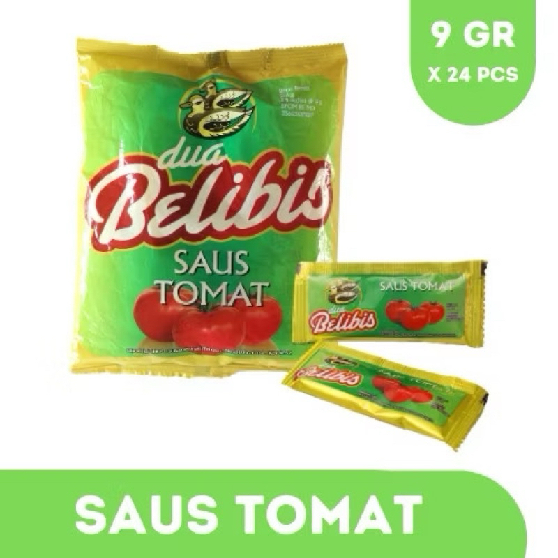 

Dua Belibis Saus Tomat 24 Sachet x 9 gr