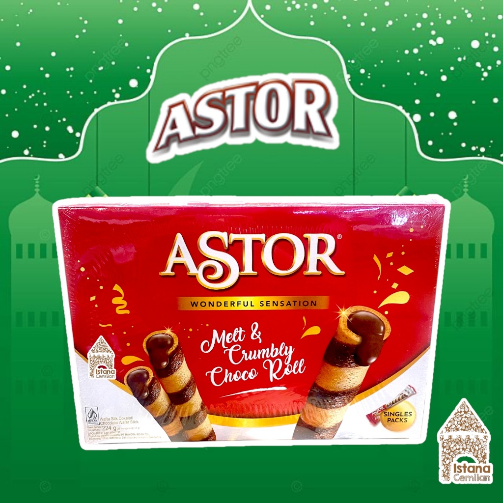 

Astor Wonderful Sensation Festive BOX 224 Gram Kue Wafer Hampers Lebaran Idul Fitri