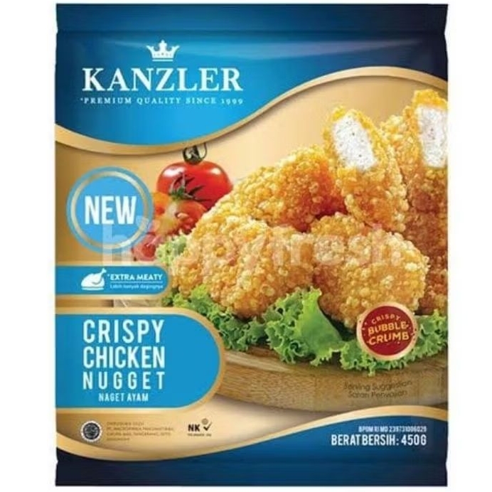 

Kanzler Crispy Chicken Nugget 450gr