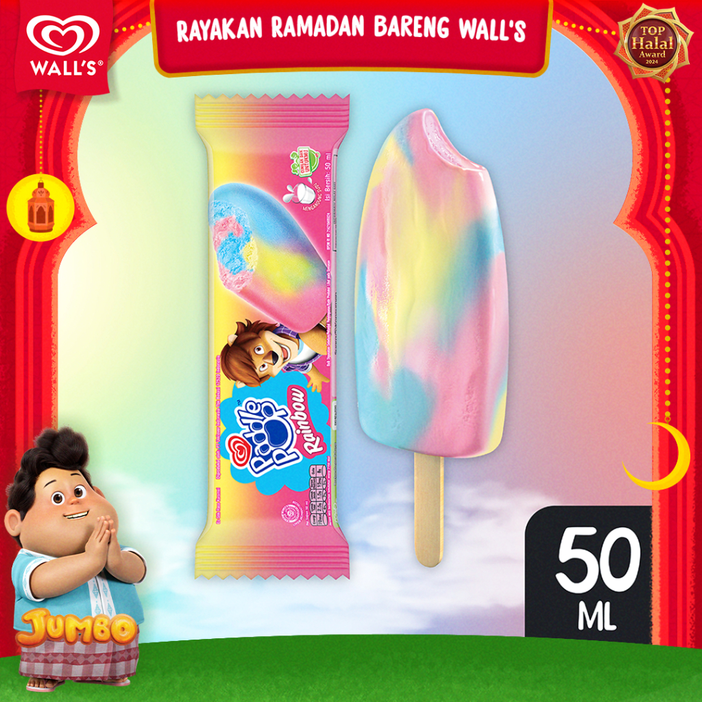 

Paddle Pop Rainbow Power - Es Krim / Ice Cream Wall's