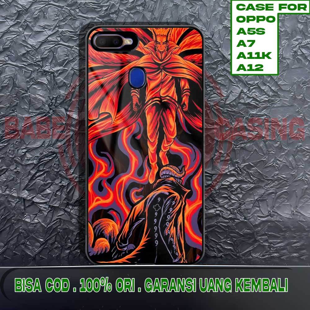 Case Oppo A5S / A7 / A11K / A12  Softcase Oppo A5S Casing Oppo A12 Case Premium Glossy Motif naruto 