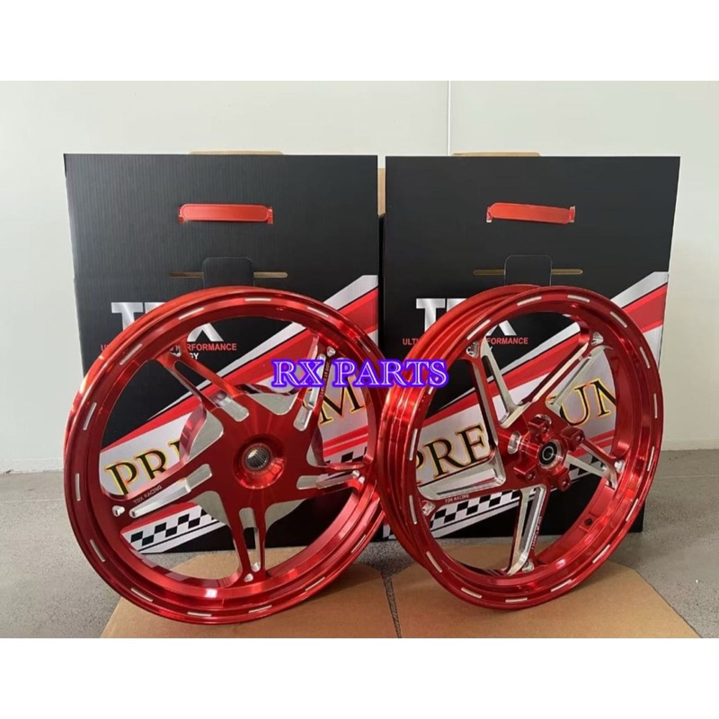 VELG RACING TDX - PALANG 5 MODEL RCB , RING 14 , VARIO 125 TECHNO 2013 2014 2015 / VARIO 125 / 150 L