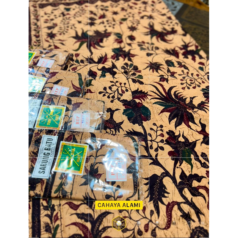 SARUNG BATIK KHAS MADURA MOTIF TANJUNG BUMI / SARUNG MADURA MERAK / SARUNG BATIK KATUN MADURA / SARU