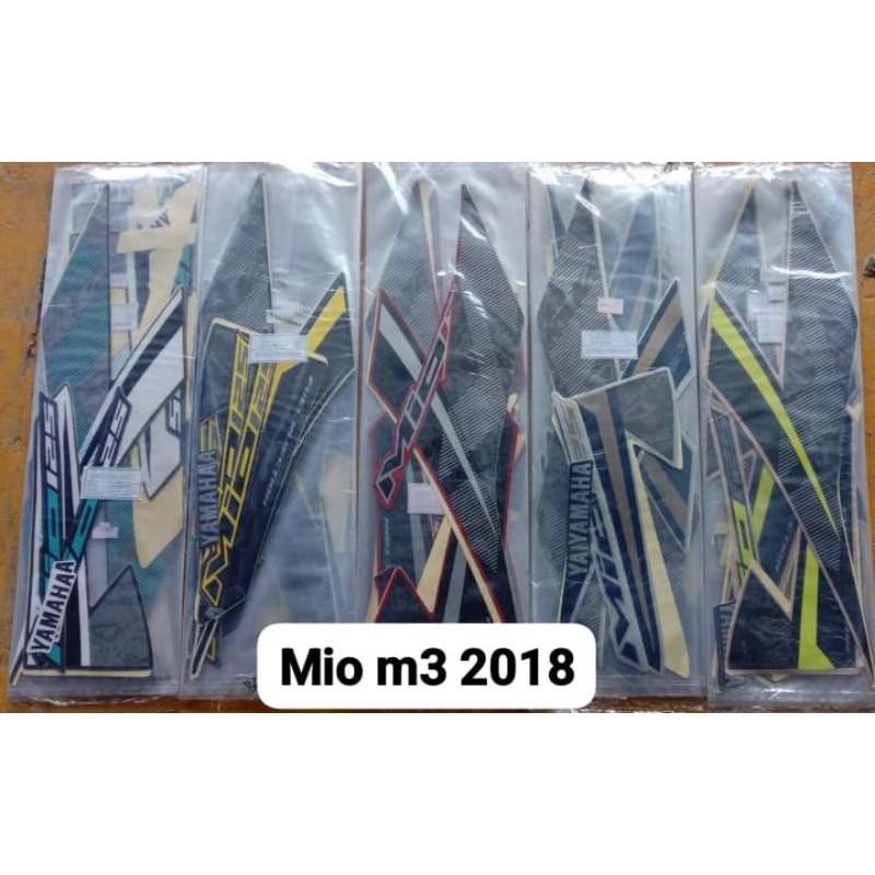 Striping stiker motor mio m3 2018