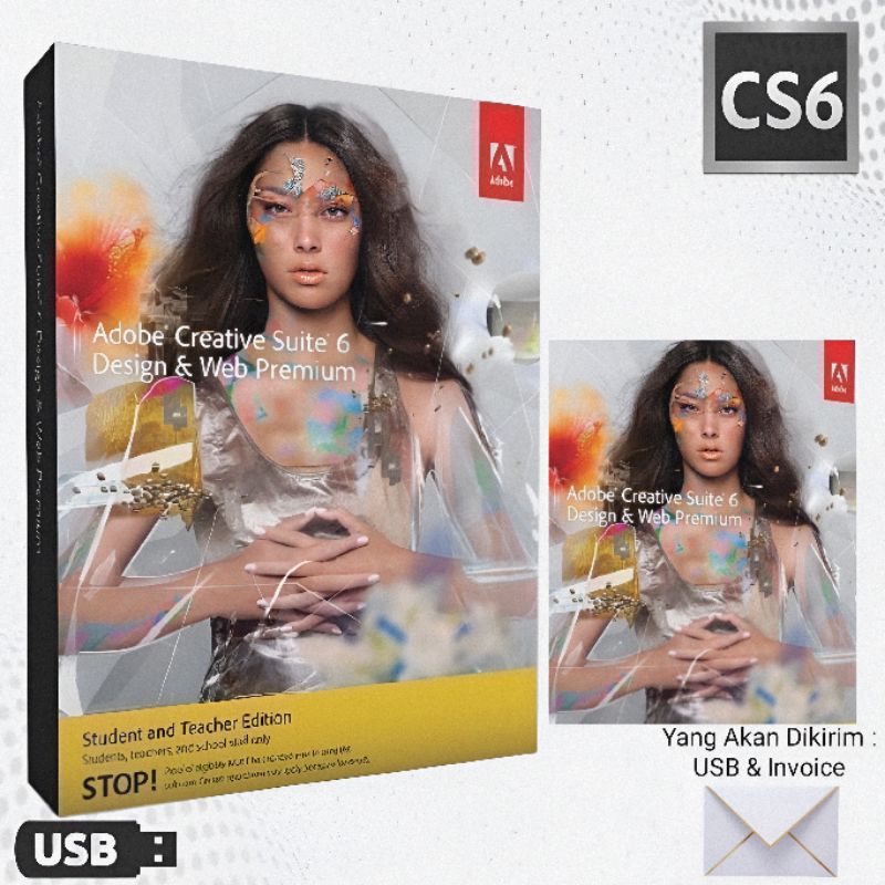 Adobe Creative Suite 6 Design & Web Premium Original product Key 1PC (Lifetime).