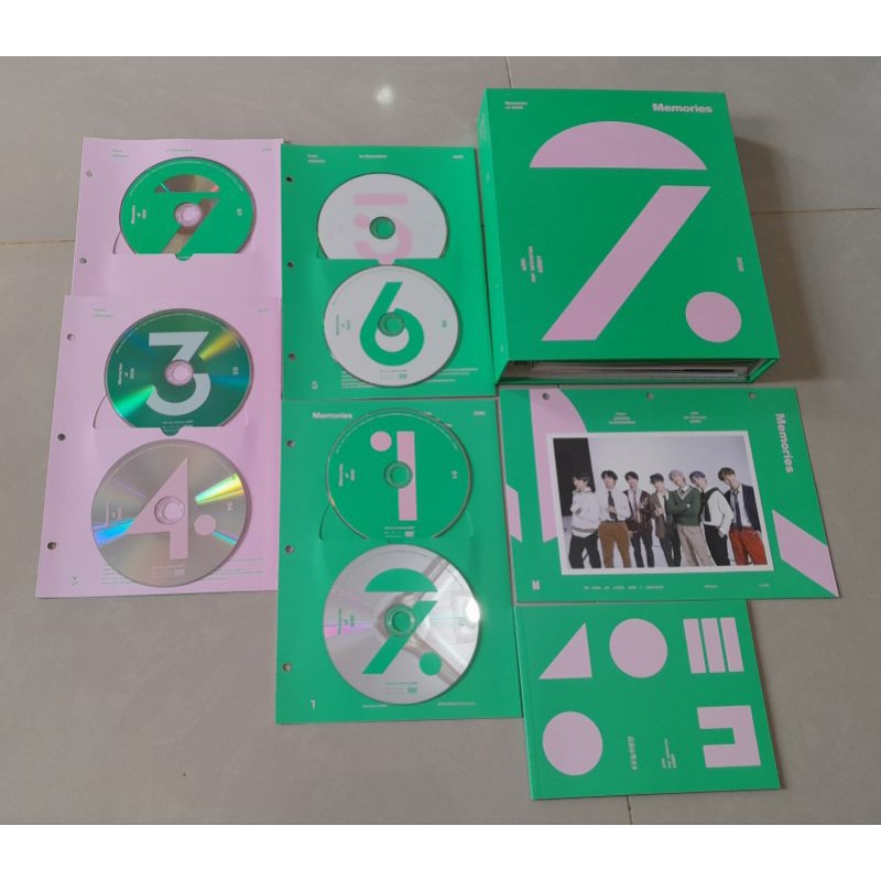 DVD BTS Memories 2020 Unsealed Original Album Only Photobook CD DVD MEMORIES MEMO