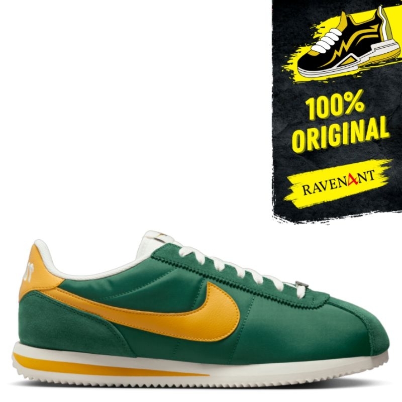 NIKE Cortez Textile Oregon Gorge Green ORIGINAL - Sepatu Sneakers Pria