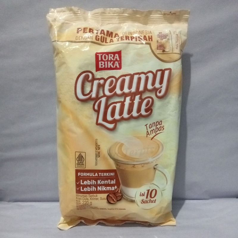 

Torabika Creamy Latte Isi 10