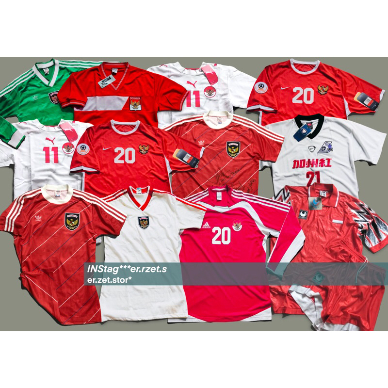 paketan jersey retro vintage original