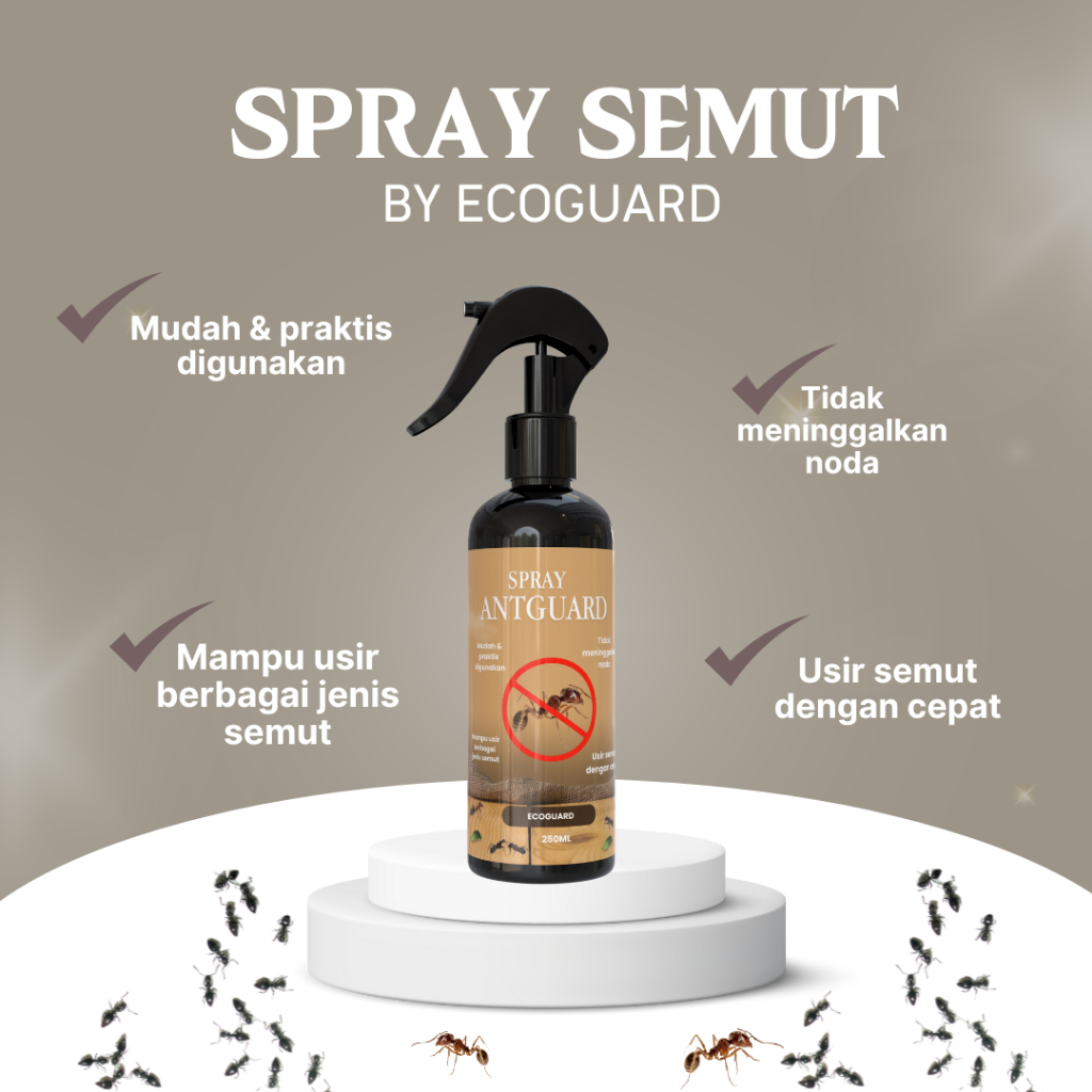 ANT GUARD Spray Anti Semut | Spray Semut | Pengusir Semut | Cairan Ampuh Pengusir Semut ORIGINAL