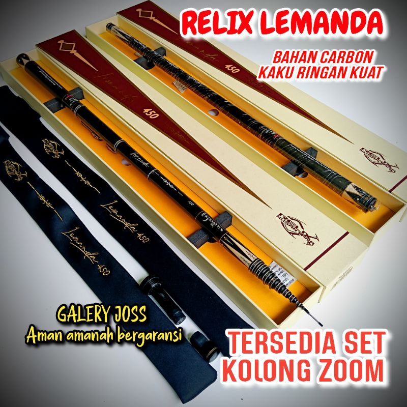 TEGEK KOLONG ZOOM LEMANDA RELIX NUSANTARA / TEGEK LEMANDA 450